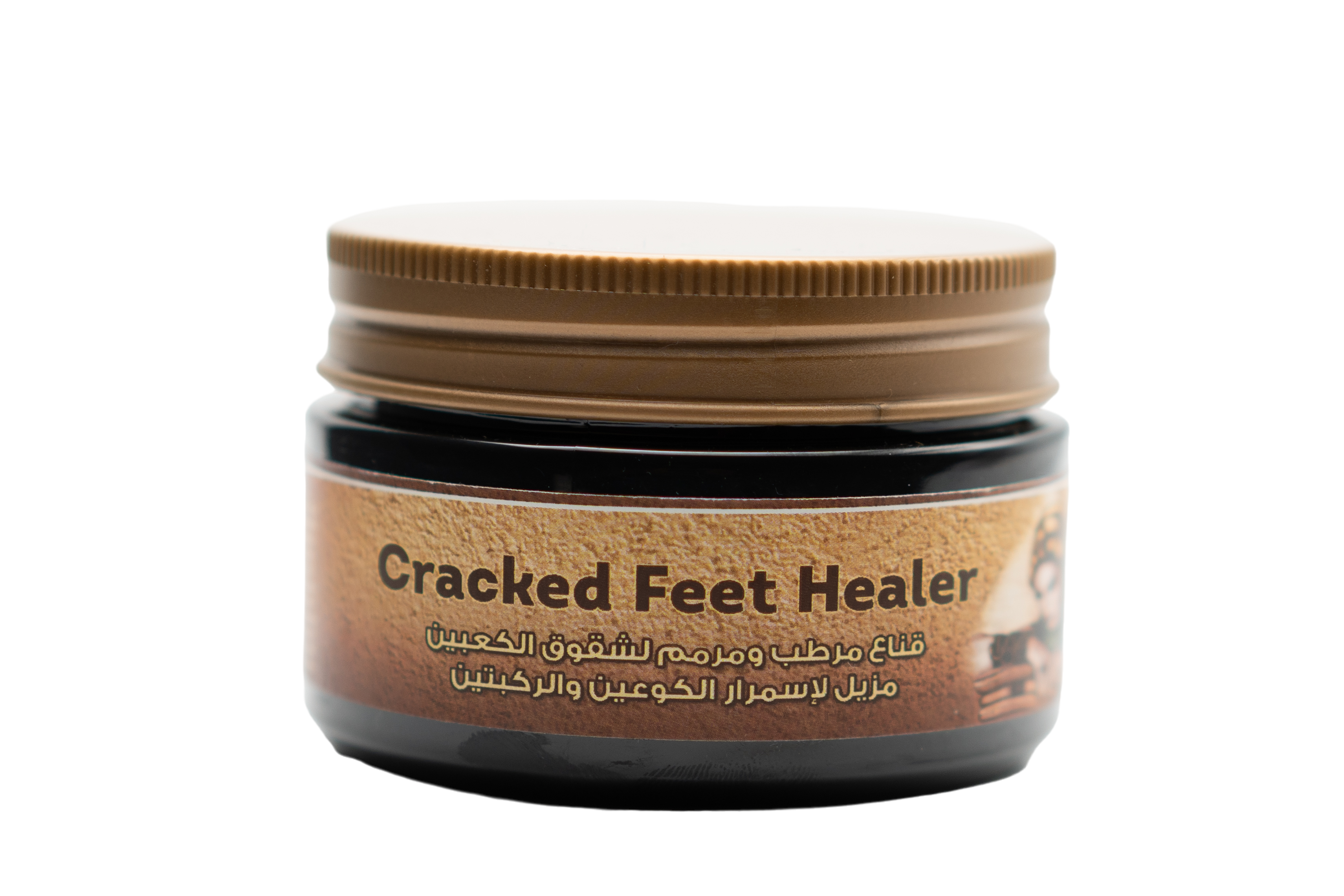 Cracked Feet Healer by Becleopatra nourishing and moisturizing cracked heels.